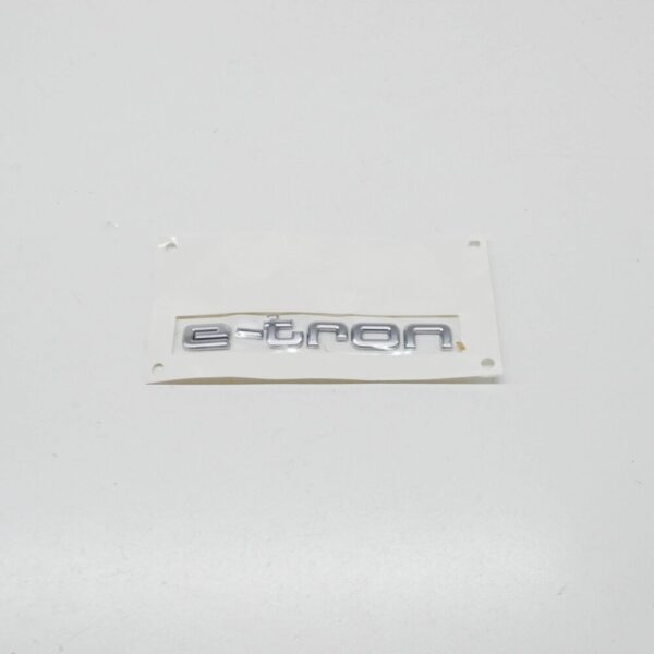 4KE8537413Q7 - NEW AUDI E-TRON GE REAR TRUNK LID BADGE 4KE8537413Q7 ORIGINAL