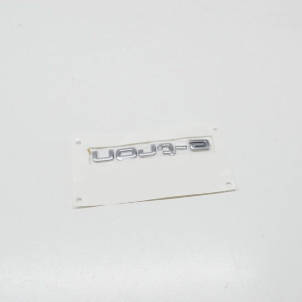 4KE8537413Q7 - NEW AUDI E-TRON GE REAR TRUNK LID BADGE 4KE8537413Q7 ORIGINAL