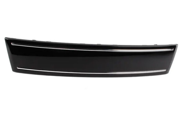 4L0807287AT94 - NEW AUDI Q7 4L FRONT BUMPER LICENSE PLATE FILLER GLOSSY 4L0807287A T94 ORIGINAL