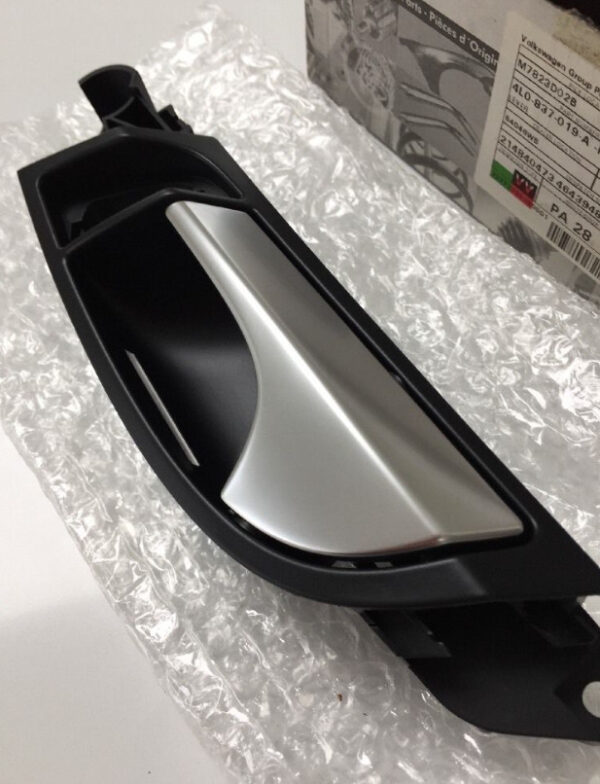 4L0837019AH77 - AUDI Q7 FRONT DOOR LEFT INNER ACTUATOR HANDLE NERO BLACK 4L0837019AH77 07-14