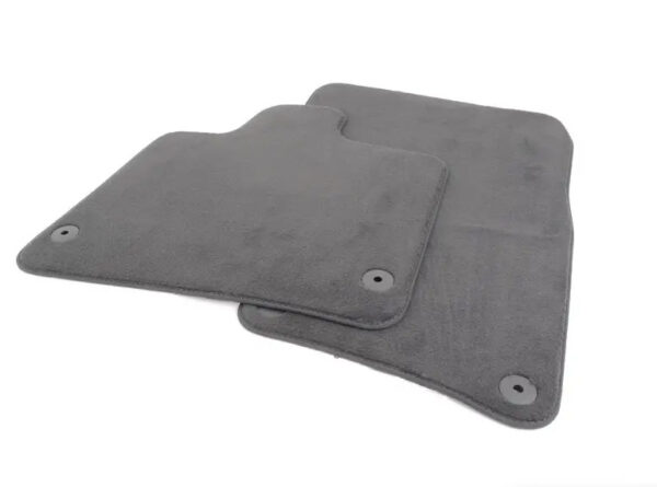 4L1863691C9AM - NEW AUDI Q7 4L FRONT FLOOR MAT SET LHD 4L1863691C 9AM 4L1863691C9AM ORIGINAL