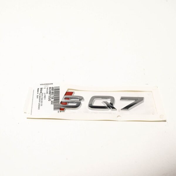 4M08537352ZZ - Audi Q7 4M emblem for tailgate and trunk, 4M08537352ZZ