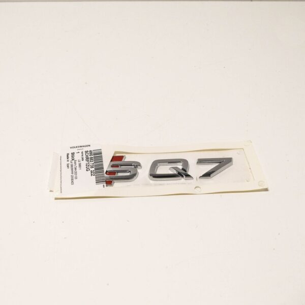 4M08537352ZZ - Audi Q7 4M emblem for tailgate and trunk, 4M08537352ZZ