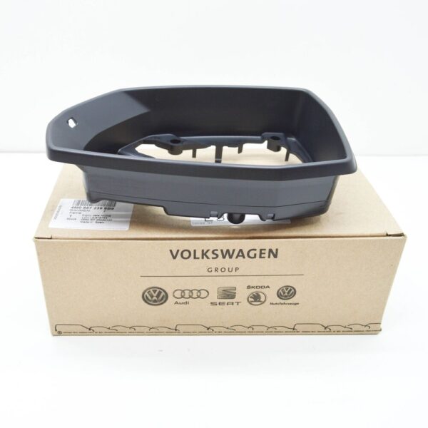 4M08572399B9 - NEW AUDI Q7 4M FRONT LEFT DOOR MIRROR FRAME 4M08572399B9 ORIGINAL
