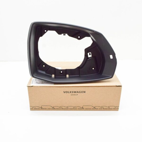 4M0857240A9B9 - NEW AUDI Q7 4M FRONT RIGHT EXTERIOR MIRROR FRAME 4M0857240A9B9 ORIGINAL