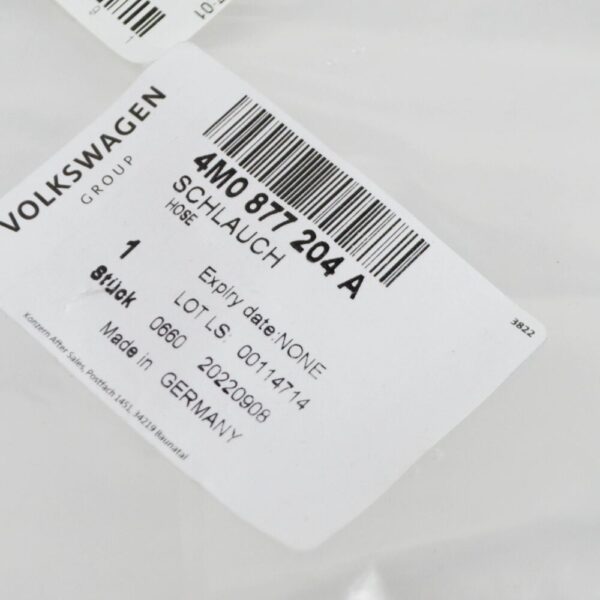 4M0877204A - Audi Q7 4M Rear Right Sunroof Water Drainage Pants 4M0877204B NEW GENUINE