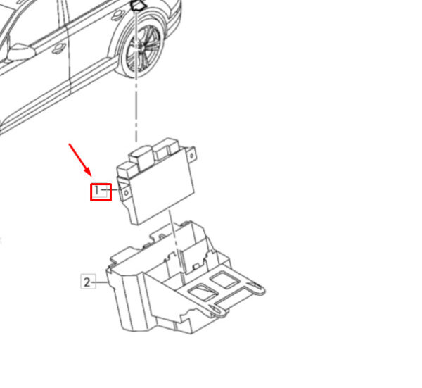 4M0907160 - AUDI Q7 4M Engine Noise Production Control Unit 4M0907160 NEW GENUINE