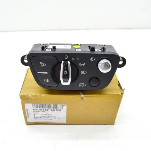 4M0941531AB - Audi A4 Avant B9 Headlight Switch Control Unit 4M0941531AB5PR NEW REAL