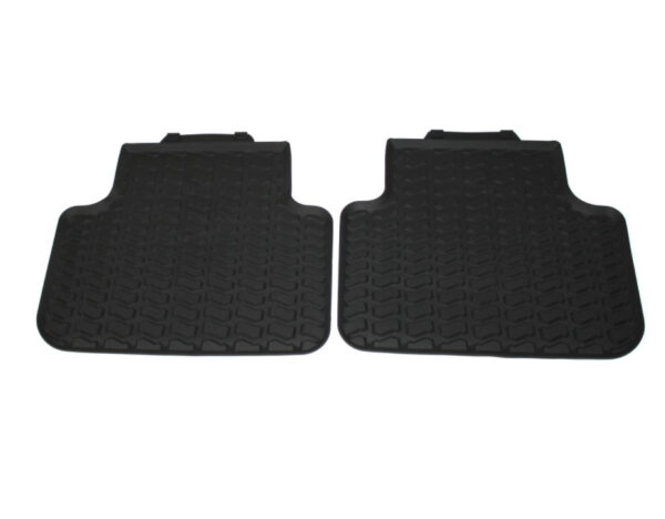4M1061512A - NEW AUDI Q7 4M REAR RUBBER FLOOR MAT SET 4M1061512A041 ORIGINAL