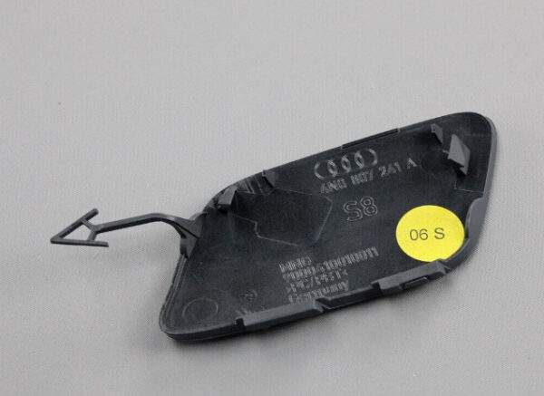 4N0807241A - Audi A8 4N front bumper towing hook eyelet cover 4N0807241AGRU NEW