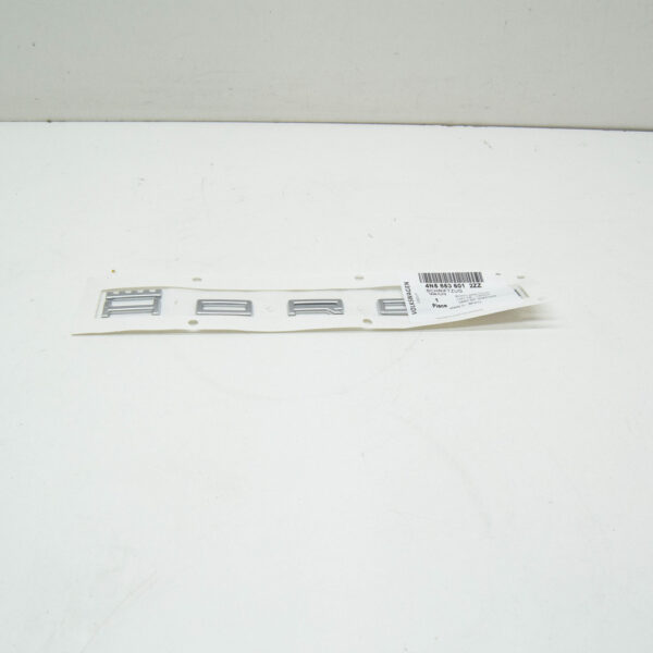 4N58536012ZZ - NEW AUDI A8 D5 REAR LID 'HORCH' EMBLEM 4N58536012ZZ ORIGINAL