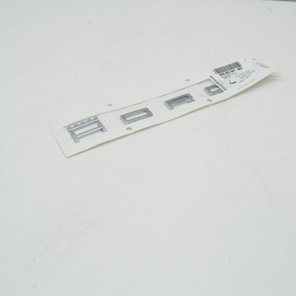 4N58536012ZZ - NEW AUDI A8 D5 REAR LID 'HORCH' EMBLEM 4N58536012ZZ ORIGINAL