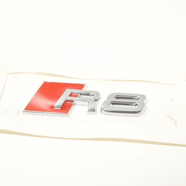 4S08537362ZZ - NEW AUDI R8 4S CHROME R8 INSCRIPTION 4S08537362ZZ