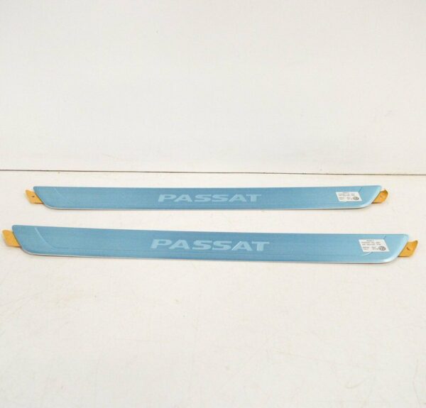 561853537TF9 - NEW VOLKSWAGEN PASSAT B8 FRONT SILL PLATE 2PCS 561853537TF9 ORIGINAL