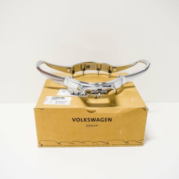 5G0419685D3Q7 - Volkswagen Golf MK7 steering wheel chrome trim GTD 5G0419685D3Q7 NEW REAL