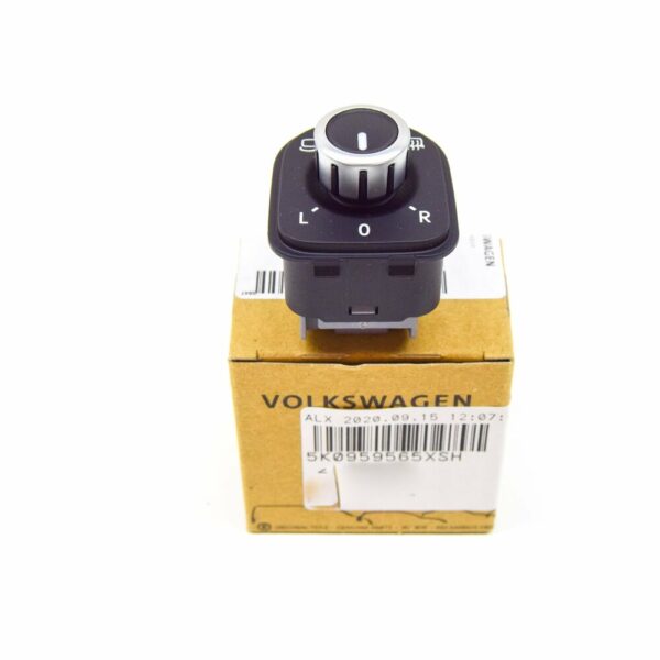 5K0959565XSH - NEW VOLKSWAGEN PASSAT CC WING MIRROR ADJUSTMENT SWITCH 5K0959565XSH ORIGINAL