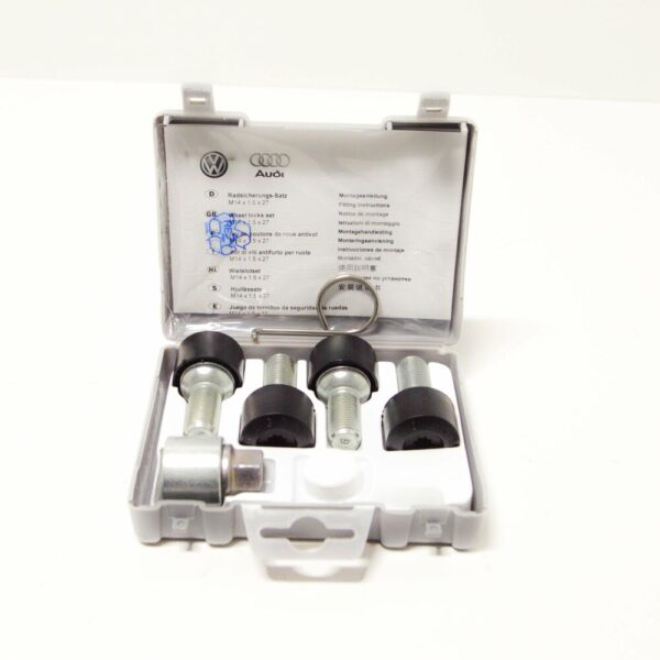 5Q0698137 - NEW VOLKSWAGEN GOLF MK7 ESTATE WHEEL LOCK BOLTS SET 5Q0698137