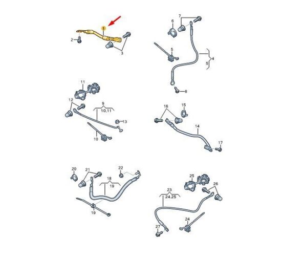 80B971537 - AUDI Q5 FY Earth Line 80B971537 NEW GENUINE