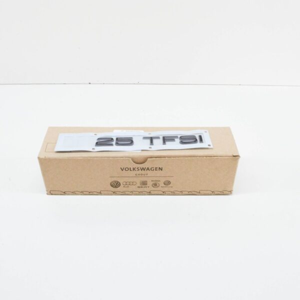 82A853744T94 - NEW AUDI A1 GB REAR '25 TFSI' EMBLEM BADGE 82A853744T94 ORIGINAL