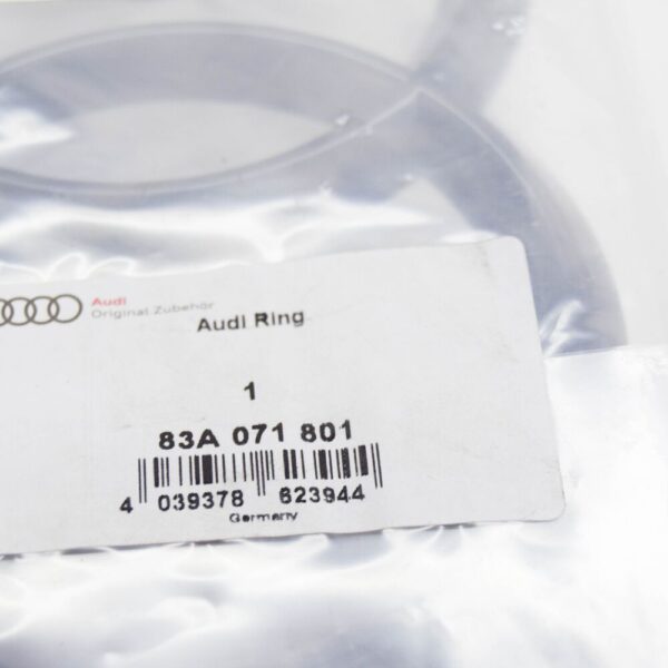 83A071801 - AUDI Q3 F3 FRONT RADIATOR GRILLE EMBLEM 83A071801 NEW GENUINE