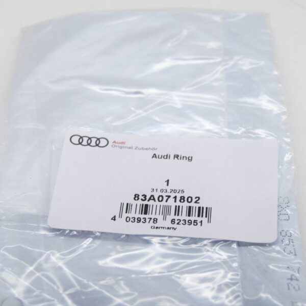 83A071802 - Audi Q3 F3 Rear Tailgate Emblem 83A071802 NEW GENUINE