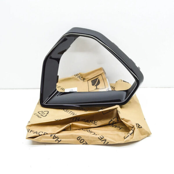 83A853053A - NEW AUDI Q3 F3 FRONT BUMPER LEFT & RIGHT TRIMS BLACK GLOSSY 83A853053AT94