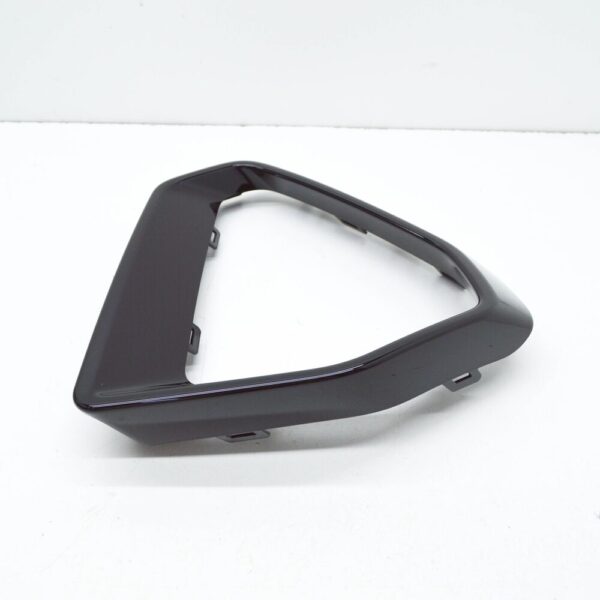 83A853053A - NEW AUDI Q3 F3 FRONT BUMPER LEFT & RIGHT TRIMS BLACK GLOSSY 83A853053AT94