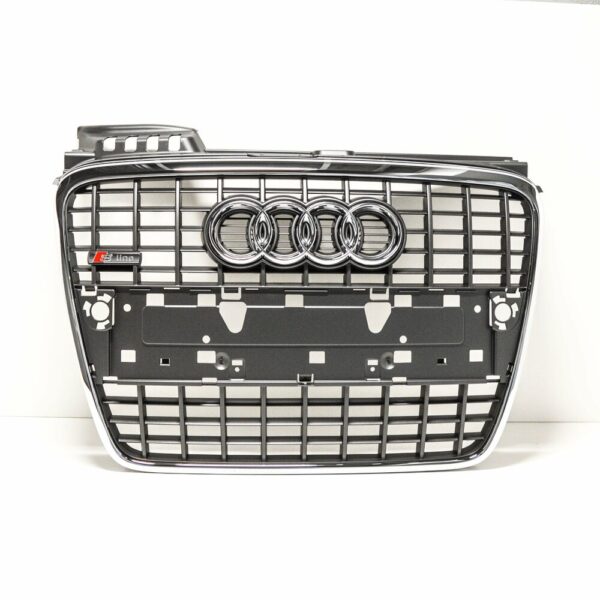 8E0853651M1QP - NEW AUDI A4 AVANT B7 S-LINE FRONT RADIATOR GRILL GREY 8E0853651M1QP 2008