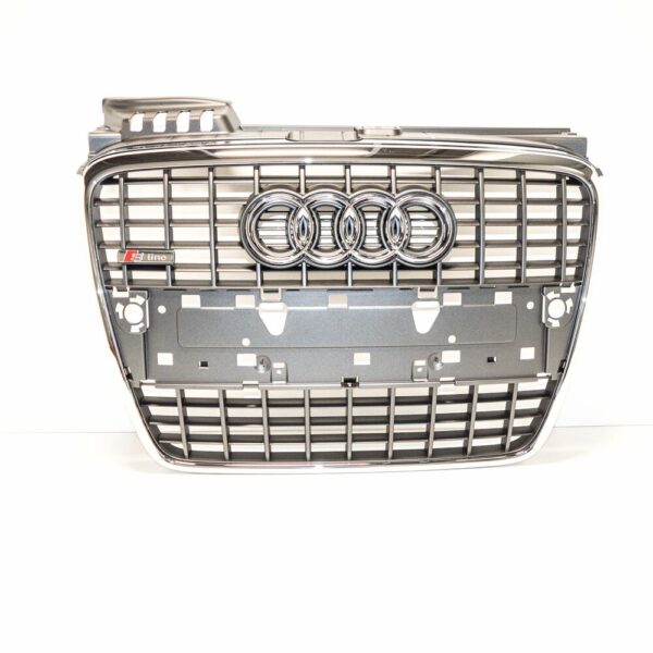 8E0853651M1QP - NEW AUDI A4 AVANT B7 S-LINE FRONT RADIATOR GRILL GREY 8E0853651M1QP 2008