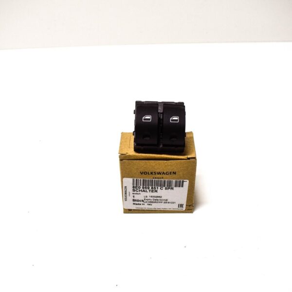 8E0959851C5PR - Audi TT 8J Driver Side Window Switch Control 8E0959851C5PR New Genuine 2010