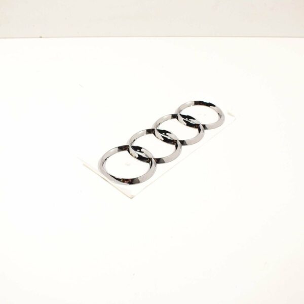 8E98537422ZZ - NEW AUDI A4 AVANT B7 REAR TRUNK CHROME BADGE RINGS EMBLEM 8E98537422ZZ
