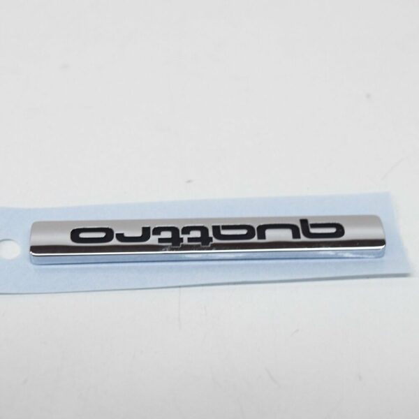 8H08537372ZZ - NEW AUDI A5 8T3 TAILGATE EMBLEM BADGE 8H0853737 2ZZ ORIGINAL