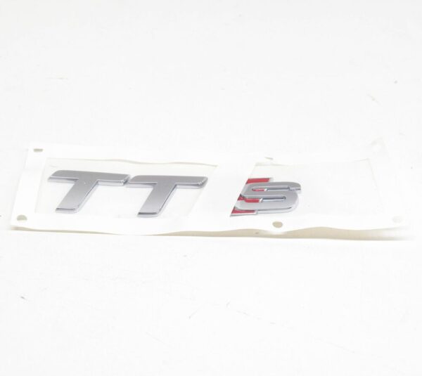 8J08537352ZZ - Audi TT Rear Lettering TT S Badge Emblem 8J08537352ZZ NEW GENUINE