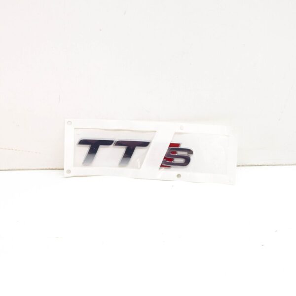 8J08537352ZZ - Audi TT Rear Lettering TT S Badge Emblem 8J08537352ZZ NEW GENUINE