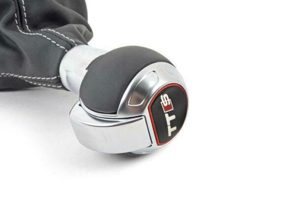 8J1713139L - NEW AUDI TT 8J SHIFT BUTTON LEATHER HANDLE LHD 8J1713139LVDE ORIGINAL