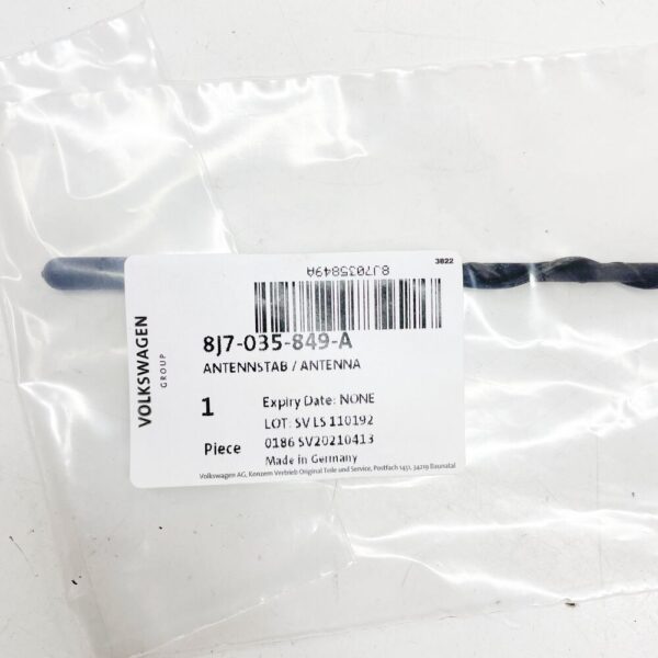 8J7035849A - Audi TT Roadster 8J trunk antenna pole 8J7035849A NEW ORIGINAL