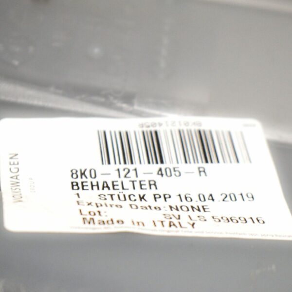 8K0121405R - NEW AUDI S5 8T EXPANSION COOLANT TANK 8K0121405R 3 0 PETROL GENUINE