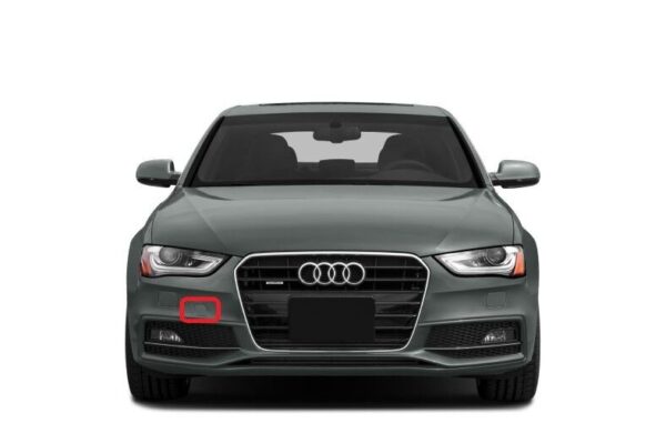 8K0807241GGRU - NEW AUDI A4/S4 (13-15) FRONT BUMPER TOW HOOK COVER 8K0807241GGRU