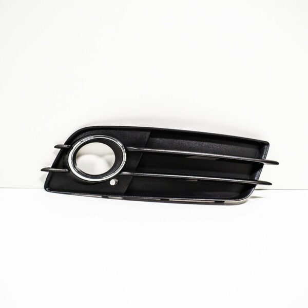 8K0807682C01C - Genuine Audi A4/S4 08-12 front bumper right fog lights grill OEM