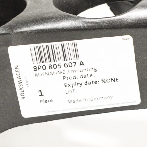 8P0805607A - Audi A3 8P headlight bracket front left 8P0805607A new