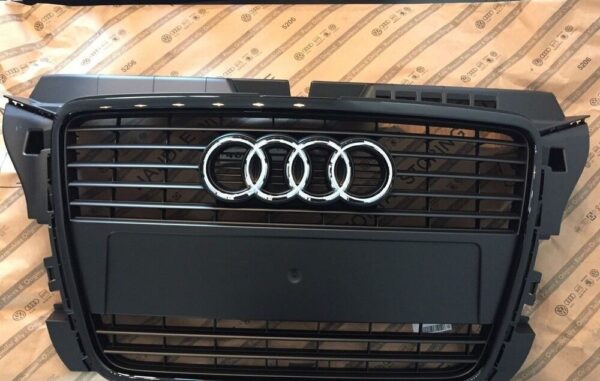 8P0853651MVMZ - New Genuine AUDI A3 Gloss Black Front Center Bumper Grill 8P0853651MVMZ OEM