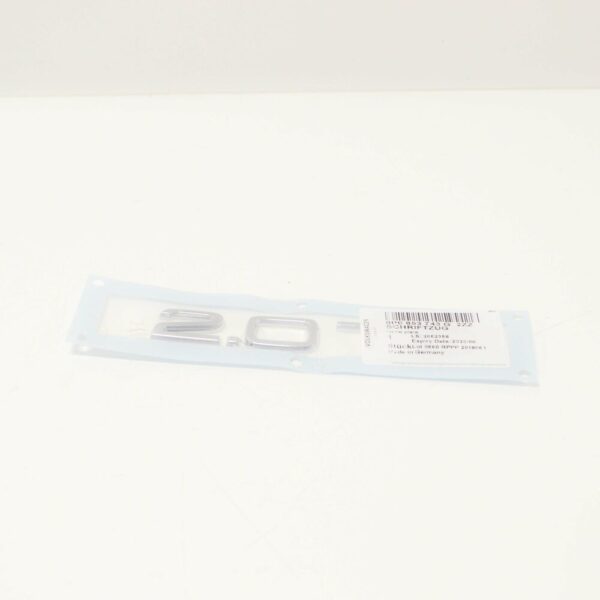 8P0853743G2ZZ - NEW AUDI A3 8P7 REAR TRUNK LID EMBLEM BADGE 2.0 TDI 8P0853743G 2ZZ