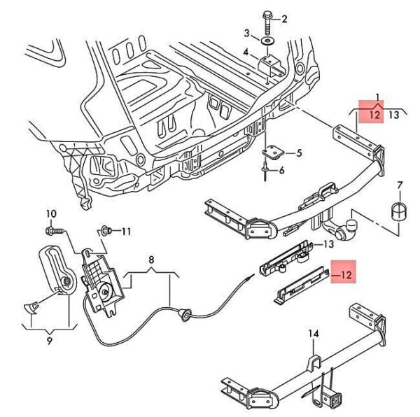 8R0800627 - NEW COVER AUDI Q5 8R0800627 ORIGINAL