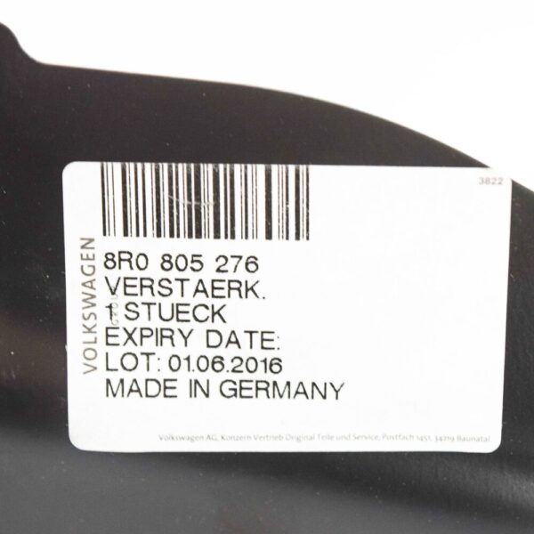 8R0805276 - Audi Q5 8r Reinforcement Lower Right Hoodie Trim 8R0805276 NEW