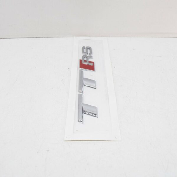 8S08537402ZZ - NEW AUDI TT RS FV MK3 REAR TTRS EMBLEM BADGE 8S08537402ZZ