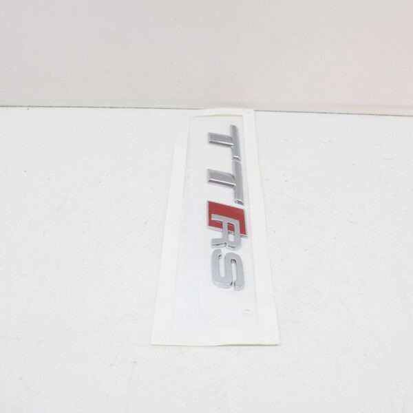 8S08537402ZZ - NEW AUDI TT RS FV MK3 REAR TTRS EMBLEM BADGE 8S08537402ZZ
