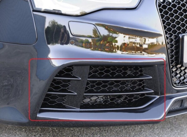 8T0807682FT94 - NEW AUDI RS5 8T FRONT BUMPER LOWER OUTER RIGHT GRILLE 8T0807682FT94  ORIGINAL