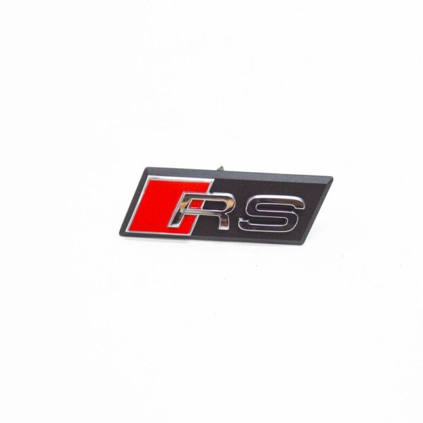 8U0853736A2ZZ - OEM AUDI Q3 8U FRONT BUMPER GRILLE RS EMBLEM BADGE 8U0853736A2ZZ GENUINE