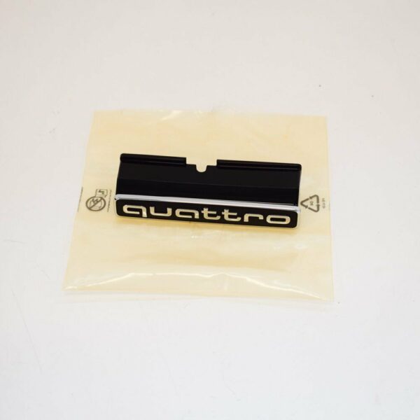 8U0853736BT94 - Audi Q3 8U Front Bumper Upper Grille QUATTRO Badge 8U0853736BT94 NEW GENUINE
