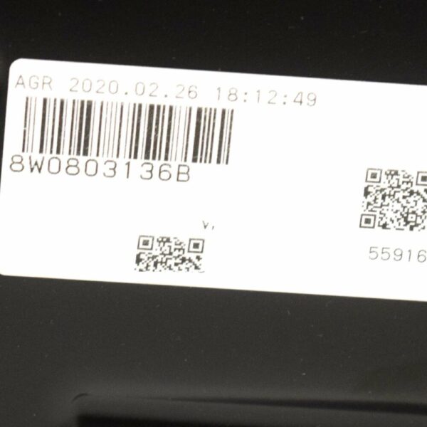 8W0803136B - NEW AUDI A5 CABRIO 8W6 FENDER OUTER RAIL RIGHT 8W0803136B 2018